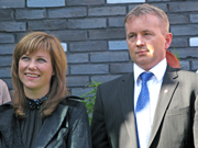 Prinsesse Märtha Louise og Storberget under åpningen av nybygget ved Conrad Svendsen Senter.