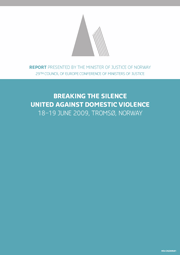 Les rapporten om vold i nære relasjoner som justisminister Knut Storberget har laget til konferansen