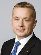 Justisminister Knut Storberget