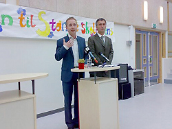 Solhjell og Stoltenberg