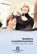 Brochure on mandatory occuptional pensions