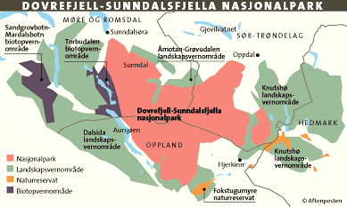 Dovrefjell – Sunndalsfjella nasjonalpark