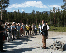 Børge Brende i Saltdal