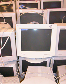 Miljøgiften brommerte flammehemmere finnes blant annet i PCer.