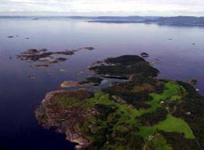 Nord-Talgje naturreservat, sett fra øst. Foto: E. Eriksson, Stavanger Aftenblad.