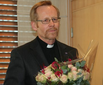 Nyutnemnd biskop i Bjørgvin bispedøme, Halvor Nordhaug. Foto: Kultur- og kyrkjedepartementet