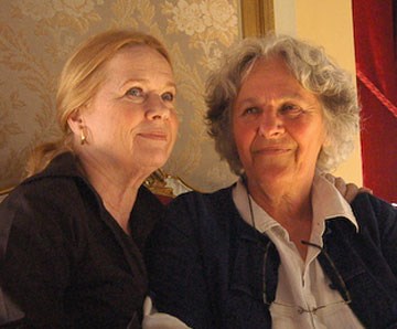 Committee chair woman Liv Ullmann and Ariane Mnouchkine. Photo: Pia Lystad