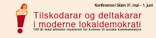 Tilskodarar og deltakarar i moderne lokaldemokrati