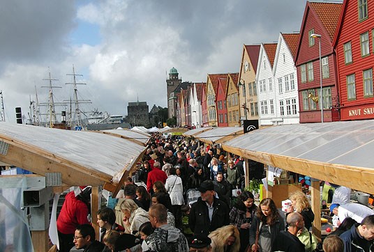 Fylkesnytt: Matvestival på Bryggen i Bergen