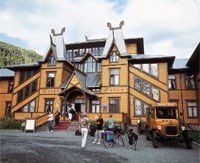 Hotell Dalen er ei kulturoppleving - med lokal mat. Foto: Jørn Steen