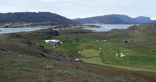 Gårdsbruk på Grønland