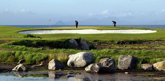 Golfbane. Foto: Kjell Ove Storvik\CI\Lofoten Golf Links