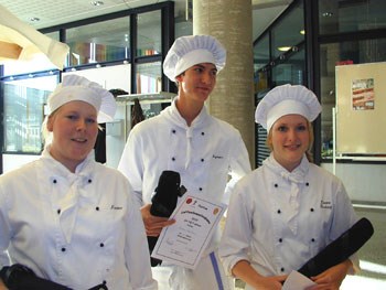 Elever fra 5 fylker konkurrerer om å lage den beste maten. Foto: Kar Mette Holm