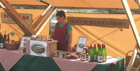Egertorget Matfestival, Hokksund. Foto: Fylkesmannen i Buskerud.