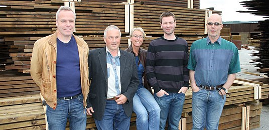 Medlemmer i styret for Møre og Romsdal Skognæringsforum
