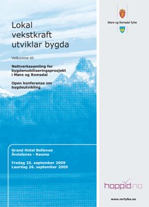 Det blir konferanse og nettverkssamling om lokal vekstkraft på Åndalsnes i slutten av september. Foto: Møre og Romsdal fylke