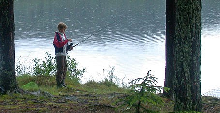 Fisker. Foto: Skogbrukets kursinstitutt