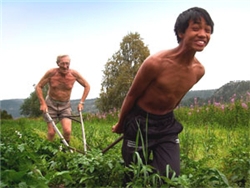 Futt i potet. Foto: Bertil Klaussen