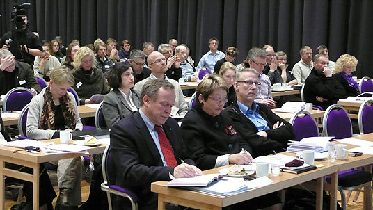 Fra samråd på Lillehammer
