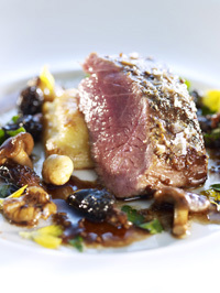 Mat: Sennepsglassert lam. Foto: Tom Haga