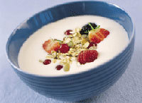 Mat: Tjukkmelk fra Røros. Foto: Eva Brænd, Matmerk