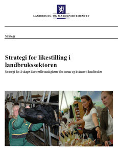 Strategi for likestilling i landbrukssektoren