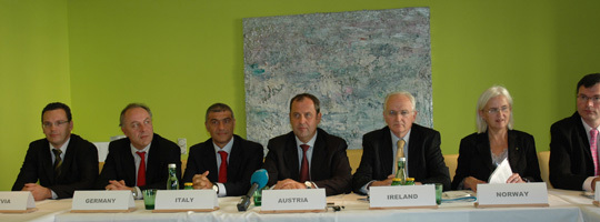 Miljøvernminitermøte i Wien 1. oktober 2007.