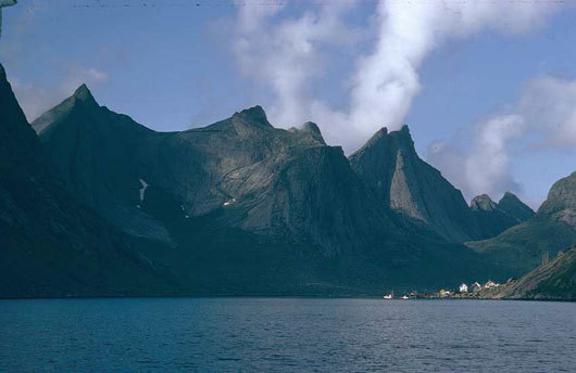 Kjerkfjorden i Lofoten. Foto: Riksantikvaren.