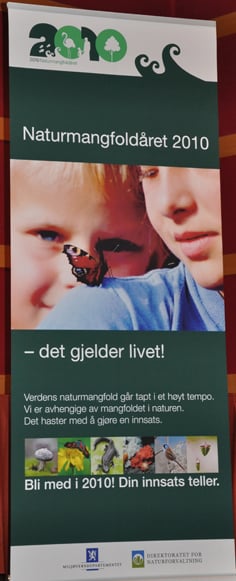 Åpning av Naturmangfoldåret 2010.