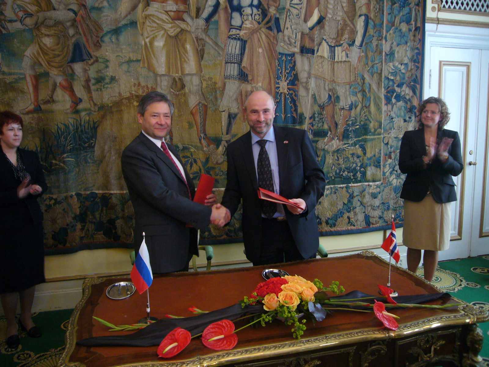 Leonid Reiman og Dag Terje Andersen