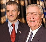 Støre og Mondale - Foto: Paula Keller, Minneapolis