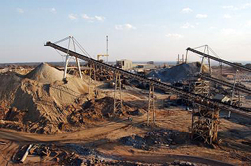 Gruveindustri i Zambia.  Foto: Istock Photo