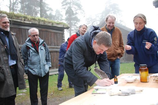 Erik Solheim på Bygdøy lansering Mennesket og Naturvern. Foto: Marianne Gjørv/MD