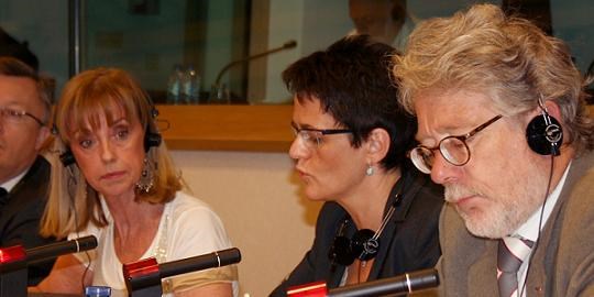 Lisbeth Berg-Hansen taler i EU-parlamentet