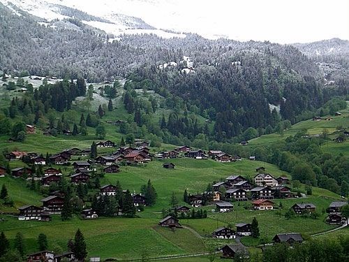 Grindelwald - kulturlandskap og byggetradisjon