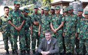 Miljø- og utviklingsminister Erik Solheim på besøk i Nepal.