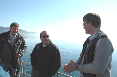 EU-kommisær Markos Kyprianou på besøk i Vesterålen. Foto: Astraea Antal, LMD