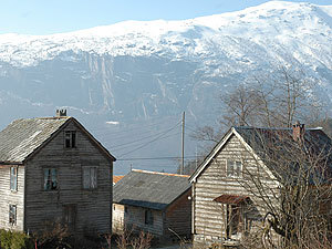 Gammel gård Gloppen i Sogn og Fj