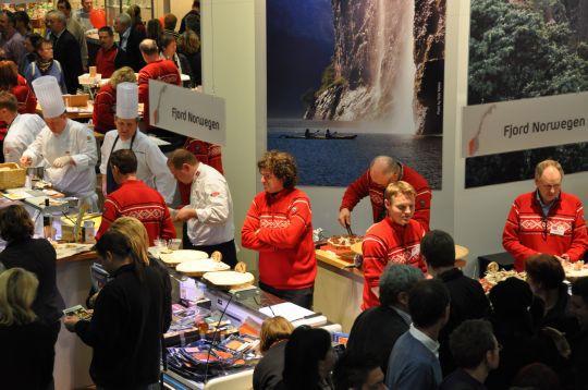 Fra Norges stand Grüne Woche 2012 