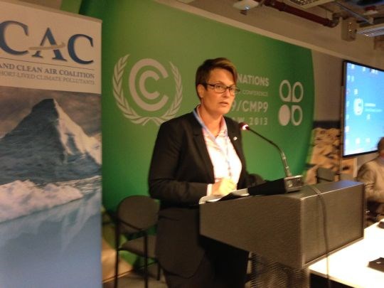Klima- og miljøvernminister Tine Sundtoft