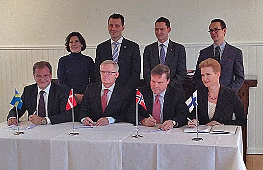 De nordiske forsvarsindustriforeningene undertegnet samarbeidsavtale