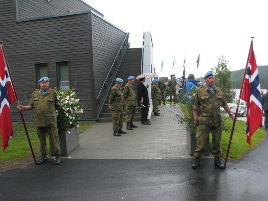 Re-åpningen av Forsvarets veteransenter på Bæreia ved Kongsvinger
