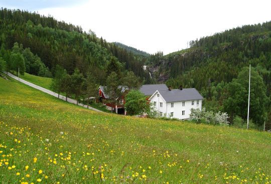 Kulturlandskapsprisen til gården Dølan i Malvik 