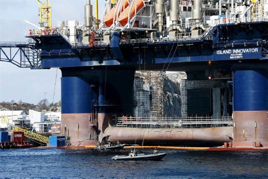 Marinens jegerkommando (MJK) fra en demo utenfor Haakonsvern. MJK settes på nasjonal kontraterrorberedskap fra 1. august og kan på anmodning kan bistå politiet.