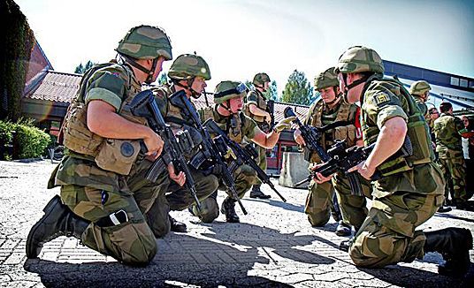 Garden i beredskapsøvelse