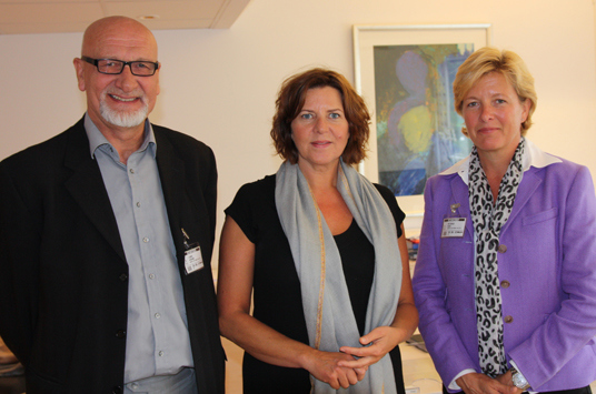 Åsmund Lunde, Hanne Bjurstrøm og Kari Østerud