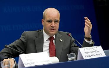 Fredrik Reinfeldt, president i Det Europeiske Råd