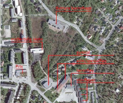 Plankart for rehabilitering av Sommerlyst skole, Tromsø
