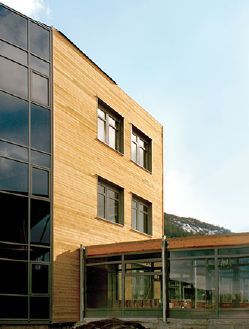 Nasjonalbibloteket i Rana Depot II (Foto: Jaro Hollan/ Arkitekt: Toft Arkitekter AS, Mo)