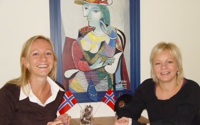 Marissa Jackson Ræstad (t.v.) og Nina Dons-Hansen. Foto: Frode Dal Fjeldavli